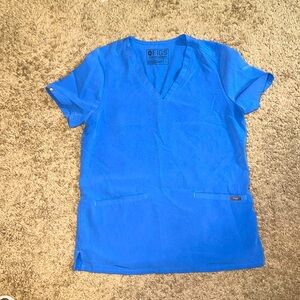 Figs Ceil Blue Scrub Set. Sizes S and S/P
